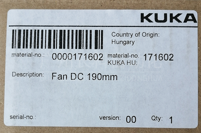 庫卡C4控制柜冷卻風扇00-176-743 庫卡C4控制柜冷卻風扇00-176-743